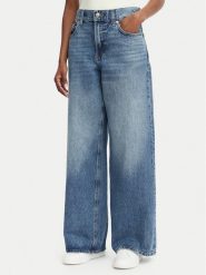 Calvin Klein Jeans Jeansy LV047G912G Granatowy Relaxed Fit. Niebieskie jeansy damskie Calvin Klein Jeans, bez wzorów, z bawełny. Za 409.99 zł.