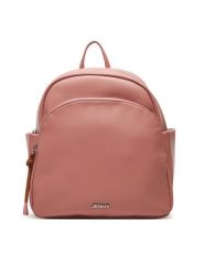 JENNY Plecak C-JNY-M-008-08 Różowy. Czerwone plecaki damskie Jenny, bez wzorów, z materiału. Za 149.99 zł.