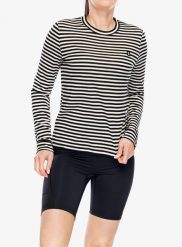Bluza termoaktywna damska Mons Royale Icon Relaxed LS. Czarne bluzy damskie Mons Royale, l, bez wzorów, z elastanu, bez ramiączek, bez kaptura. Za 417.99 zł.