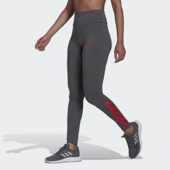 Legginsy damskie adidas Loungewear Essentials. Czerwone legginsy damskie Adidas, l, bez wzorów. Za 99.00 zł.