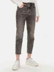 Tommy Jeans Jeansy DW0DW18174 Szary Mom Fit. Szare jeansy damskie Tommy Jeans, bez wzorów, z bawełny. Za 309.99 zł.