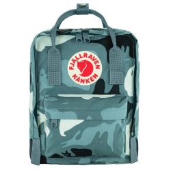 Plecak Fjall Raven Kånken Graphics Mini Dorośli. Niebieskie plecaki męskie Fjällräven, bez wzorów, z bawełny. Za 525.99 zł.