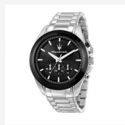 Zegarek Maserati. Szare zegarki męskie maserati, bez wzorów, srebrne. Za 1,429.00 zł.