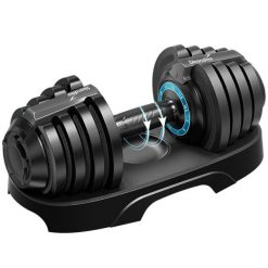 Hantla regulowana Paino od 1,5 do 12,5 kg, 11-stopniowa, ergonomiczny uchwyt. Czarne piżamy męskie SKANDIKA, uniwersalny, bez wzorów, z materiału, bez kołnierzyka, bez ramiączek. Za 429.00 zł.