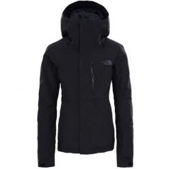 Kurtka narciarska damska The North Face W Descendit. Czarne kurtki sportowe damskie The North Face, na zimę, m, bez wzorów, bez ramiączek, bez kaptura, narciarskie. Za 1,084.00 zł.