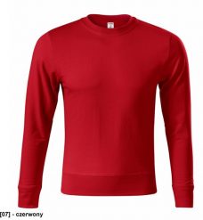 PICCOLIO - ADLER - Bluza unisex, 260 g/m, 50 % poliester, 50 % bawełna czerwony XL. Czerwone bluzy męskie PICCOLIO, m, bez wzorów, z bawełny, bez ramiączek, bez kaptura. Za 53.47 zł.