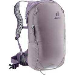 Plecak rowerowy Deuter Race Air 10 - lavender/purple. Fioletowe plecaki męskie Deuter, bez wzorów, z materiału. Za 379.49 zł.