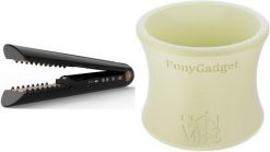 Prostownica SkinVibe SkinVibe Luna MiniWireless (SV-003BK) + SkinVibe PonyGadget - Guma do włosów, kremowa (SV-004CR). Białe prostownice SkinVibe. Za 389.00 zł.