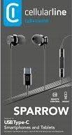 Słuchawki Cellular Line Cellularline USB-C In Ear Kopfhörer mit Mikrofon Schwarz. Słuchawki douszne Cellular Line. Za 95.99 zł.