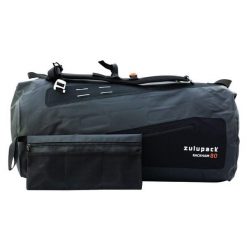 Wodoodporna torba podróżna - Rackham 80L - IP66. Czarne torby na ramię męskie ZULUPACK, bez wzorów, z materiału, na ramię. Za 1,039.99 zł.