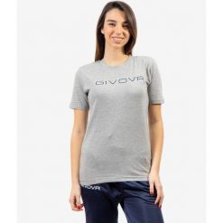 Bawełniana koszulka Givova Spot Melange Grey 2XL. Szare koszulki sportowe damskie Givova, m, bez wzorów, z bawełny, bez ramiączek, do piłki nożnej. Za 52.75 zł.