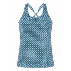 Damski top do kostiumu kąpielowego Protest Mixzest. Niebieskie stroje kąpielowe damskie Protest, bez wzorów. Za 234.00 zł.