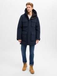 Didriksons Parka Mężczyźni niebieski, XL. Niebieskie parki męskie Didriksons, m, bez wzorów, bez kołnierzyka, bez kaptura. Za 1,599.95 zł.