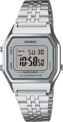 Zegarek Casio Zegarek damski Retro srebrny (LA680WEA-7EF). Szare zegarki damskie Casio, srebrne. Za 136.71 zł.