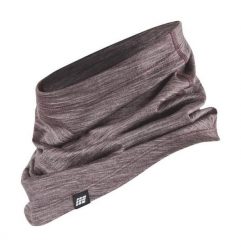 Sportowy komin z wełną merino CEP unisex. Fioletowe szaliki męskie CEP, bez wzorów, z materiału. Za 119.00 zł.