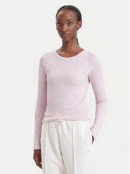 Guess Bluzka V6BP15 K7234 Różowy Slim Fit. Czerwone bluzki damskie Guess, m, z aplikacjami, z syntetyku, bez kołnierzyka, bez ramiączek. Za 214.99 zł.