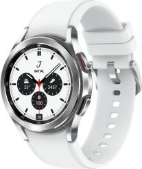 Smartwatch Samsung Galaxy Watch 4 Classic Stainless Steel 42mm Szary (SM-R880NZSAEUE). Szare zegarki smartwatch SAMSUNG, bez wzorów. Za 1,399.00 zł.