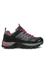CMP Trekkingi Rigel Low Trekking Shoes Wp 3Q54456 Szary. Szare obuwie trekkingowe damskie CMP, z nubiku, bez zapięcia. Za 269.99 zł.