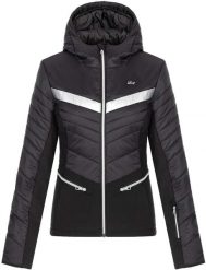 Damska kurtka narciarska Loap Oktie czarna. Czarne kurtki sportowe damskie Scarpa, na zimę, l, bez wzorów, z elastanu, bez ramiączek, bez kaptura, do biegania. Za 474.99 zł.