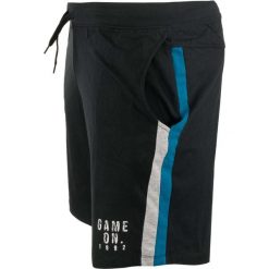 Szorty męskie Athl. DPT Iorio z bawełny, czarne. Czarne spodnie materiałowe męskie ZFOAM, bez wzorów, z bawełny. Za 171.99 zł.