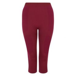 Legginsy Damskie In The Zone II Panel 3/4. Fioletowe legginsy damskie Dare 2B, bez wzorów. Za 48.99 zł.