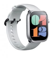 Smartwatch Mibro C4 srebrny. Szare zegarki smartwatch MIBRO, bez wzorów. Za 154.99 zł.