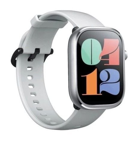 Smartwatch Mibro C4 srebrny. Szare zegarki smartwatch MIBRO, bez wzorów. Za 154.99 zł.