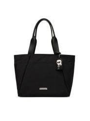 KARL LAGERFELD Torebka B3W30128 Czarny. Czarne shopperki damskie KARL LAGERFELD, bez wzorów, z materiału, bez dodatków. Za 849.99 zł.
