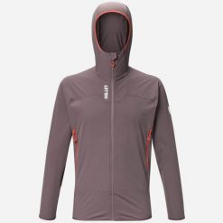 Kurtka softshell alpinistyczna męska MILLET Kamet Xcs Light Hoodie M. Szare kurtki męskie Millet, na zimę, m, bez wzorów, z elastanu, z kapturem, trekkingowe. Za 419.00 zł.