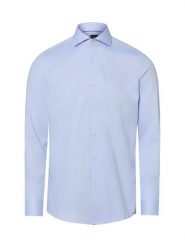 BOSS koszula biznesowa Mężczyźni Slim Fit Bawełna (100%) niebieski, 43. Niebieskie koszule męskie Boss, m, bez wzorów, z bawełny, biznesowe, bez kołnierzyka, bez ramiączek. Za 379.95 zł.