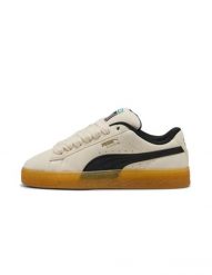 Tenisówki Puma Model Suede Xl Dark Risk Kolor Biały. Brązowe trampki i tenisówki damskie Puma, bez wzorów, z gumy, bez zapięcia. Za 480.30 zł.