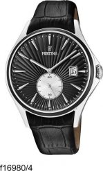 Zegarek Festina Zegarek Męski Festina F16980/4 Retro 16980/4. Zegarki męskie Festina, bez wzorów. Za 713.00 zł.