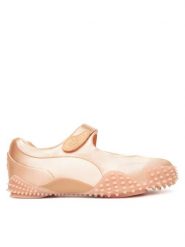 Puma Baleriny Mostro Fey 401063 01 Różowy. Czerwone balerinki damskie Puma, bez wzorów, z materiału, bez obcasa, bez zapięcia. Za 312.99 zł.