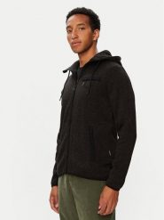 Quiksilver Bluza EQYPF03081 Czarny Regular Fit. Czarne bluzy męskie Quiksilver, m, bez wzorów, z syntetyku, bez ramiączek, bez kaptura. Za 389.99 zł.
