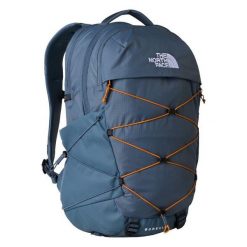THE NORTH FACE Plecak miejski Borealis granite grey/dust orange. Niebieskie plecaki męskie The North Face, bez wzorów. Za 487.00 zł.