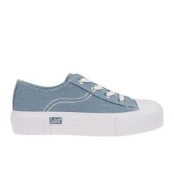 Buty trampki Lee Isla C 50251001 21H niebieskie. Niebieskie trampki i tenisówki damskie bez wzorów, z gumy, bez zapięcia. Za 213.08 zł.