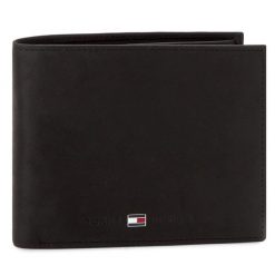 Portfel Tommy Hilfiger. Czarne portfele męskie Tommy Hilfiger, bez wzorów. Za 239.99 zł.