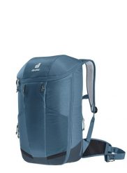 Plecak rowerowy Deuter Rotsoord 25 + 5. Zielone plecaki męskie Deuter, bez wzorów, z materiału, biznesowe. Za 593.99 zł.