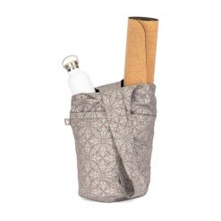 Torba na matę do jogi RAJA Maharaja. Brązowe torby na ramię męskie BODHI, z bawełny, na ramię, duże. Za 129.99 zł.