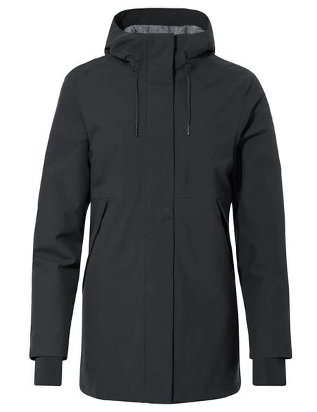 Outdoor-Jacke W Coreway Parka. Czarne parki damskie Vaude, na zimę, s, bez wzorów, z materiału, moda ciążowa, z kapturem. Za 1,289.00 zł.