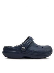 Crocs Klapki Classic Lined Clog 203591 Granatowy. Niebieskie klapki męskie Crocs, bez wzorów, z tworzywa sztucznego, bez zapięcia. Za 189.99 zł.