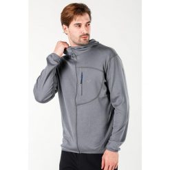 Męska Bluza z Kapturem z 100% Wełny Merino - Maestro/Woolona. Szare bluzy męskie WOOLONA, m, bez wzorów, z wełny, bez ramiączek, z kapturem. W wyprzedaży za 540.00 zł.