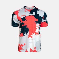 FLORENCIA M oddychająca, lekka i szybkoschnąca techniczna koszulka sportowa. Czarne koszulki sportowe męskie IZAS, m, bez wzorów, z materiału, bez ramiączek, na fitness i siłownię. Za 226.04 zł.