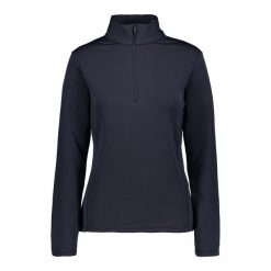 Sweter damski CMP. Czarne swetry nierozpinane damskie CMP, na zimę, bez wzorów, sportowe, bez kołnierzyka, bez ramiączek. Za 262.45 zł.