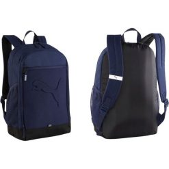 Plecak sportowy Puma Buzz. Niebieskie plecaki męskie Puma, bez wzorów, sportowe. Za 149.00 zł.