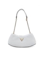 Guess Torebka HWWG96 38170 Biały. Białe listonoszki damskie Guess, z aplikacjami, ze skóry, bez dodatków. Za 379.99 zł.