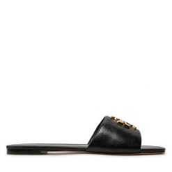 Klapki Tory Burch. Czarne klapki damskie Tory Burch, bez wzorów, bez obcasa, bez zapięcia. Za 1,569.00 zł.