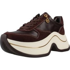 Buty MICHAEL KORS ARLA TRAINER Brązowy. Brązowe obuwie trekkingowe damskie MICHAEL KORS ACCESS, ze skóry, bez zapięcia. Za 750.99 zł.