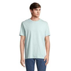 Koszulka Organiczna Unisex Dla Dorosłych Legend. Niebieskie bluzki damskie SOL'S, s, bez wzorów, sportowe, bez kołnierzyka, bez ramiączek. Za 48.99 zł.