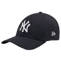 Czapka z daszkiem New Era 39THIRTY MLB NY New York Yankees 10145636 M - L. Niebieskie czapki damskie New Era, bez wzorów, sportowe. Za 99.99 zł.